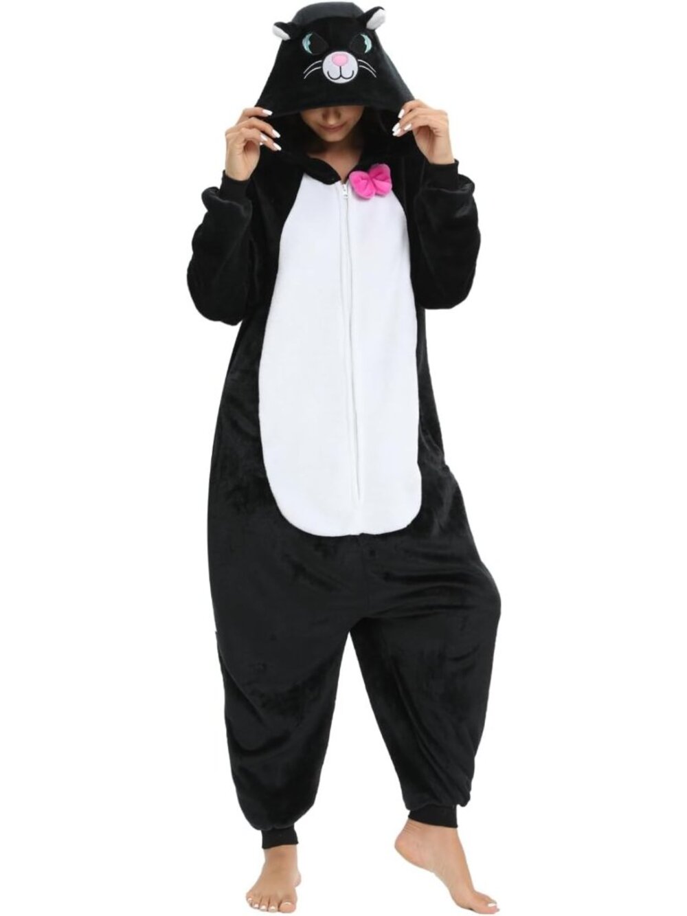 Cozy Animal Onesie Pajamas for Adults | Fun One-Piece Costume for Halloween